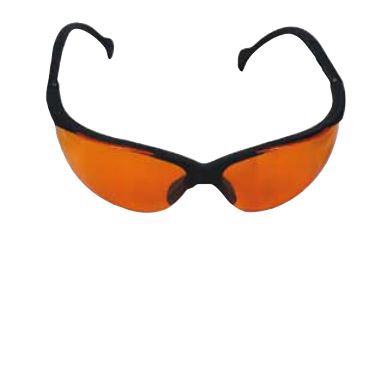 Schutzbrille Hot Stuff 223 AR, stoßfeste, nicht anlaufende, rote Gläser mit UV- Schutz für Bauwesen und Werkstatt